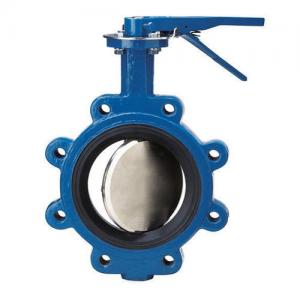 China gearbox lug butterfly valve pn16 on sale