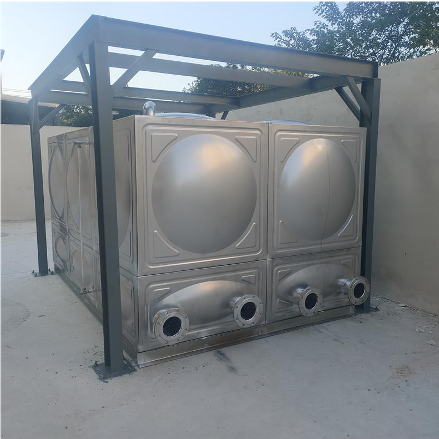 Large Capacity 304 Stainless Steel Water Tank 10T Custom Size for Municipal Supply