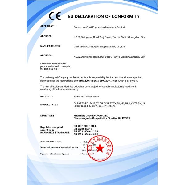 Hydraulic Cylinder Repair , Disassembly and Assembly Bench for Excavator , Construction Machinery