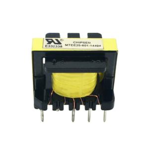 High Frequency 24V Output Rectangle Custom EE25 12V 110V Single Phase Step-up Ferrite Core 220V Input Power Transformer