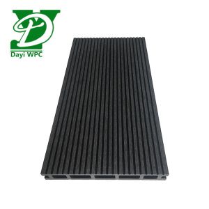 Quality Waterproof Modern Wood Plastic Composite Bevel Decking for sale