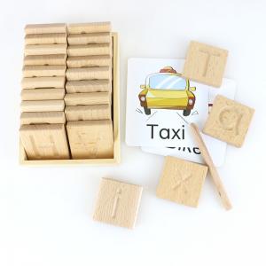 Quality 26 Alphabet Letters Children Wooden Toys Educational For Children Students for sale
