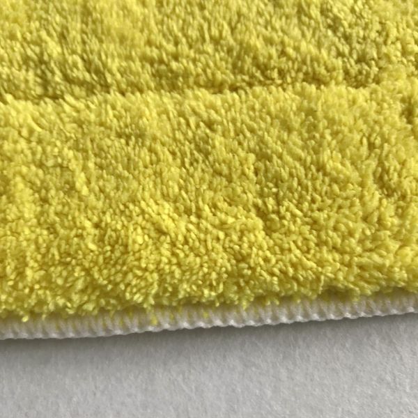 100% polyester absorb water flat mop house keeping wet mop Chinese suppiler with scrape