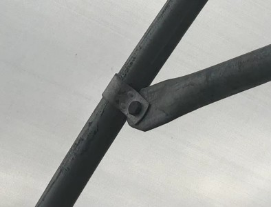 Commercial Agriculture High Tunnel Green Houses Single Span Metal Frame Greenhouse