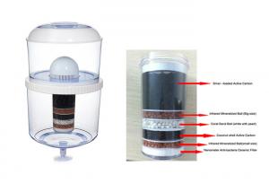 Quality High Efficiency Drinking Water Filter Pot Durable Dust Prevention Hygienic for sale