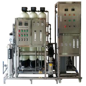 Quality Sewage Treatment Reverse Osmosis Dl Ultrapure Water Device With Chlorination Disinfection Method for sale