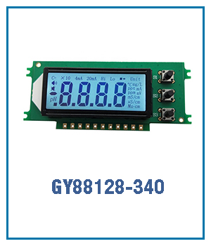 7 Segmental Digital Solar Inverter LCD Display Screen Black VA -20-70C with and Driver IC CS1621