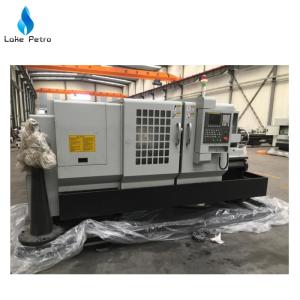 China Pipe threading Lathe Machine with CNC control System on sale