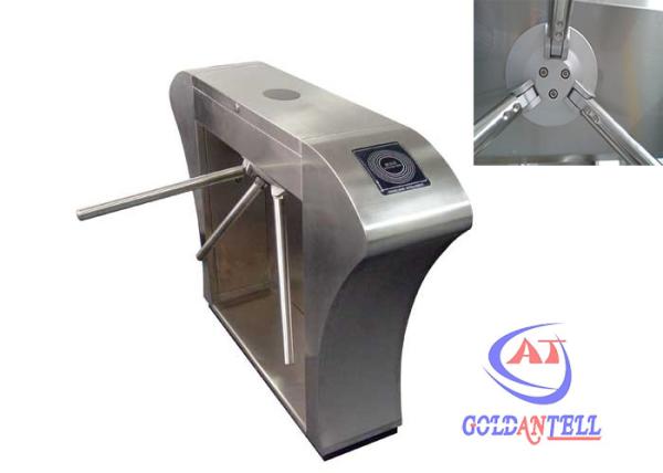 Buy Passage Width 600 MM Full Automatic Tripod Barrier Gate With Coin Accepter / Counter Function at wholesale prices