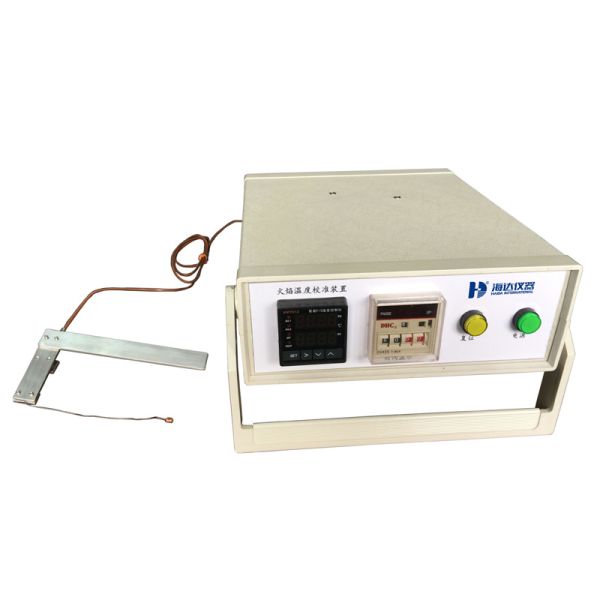 Flame Temperature Calibration Device With Fine-Wire Thermocouple Adjustable Timer For Needle Flame Test