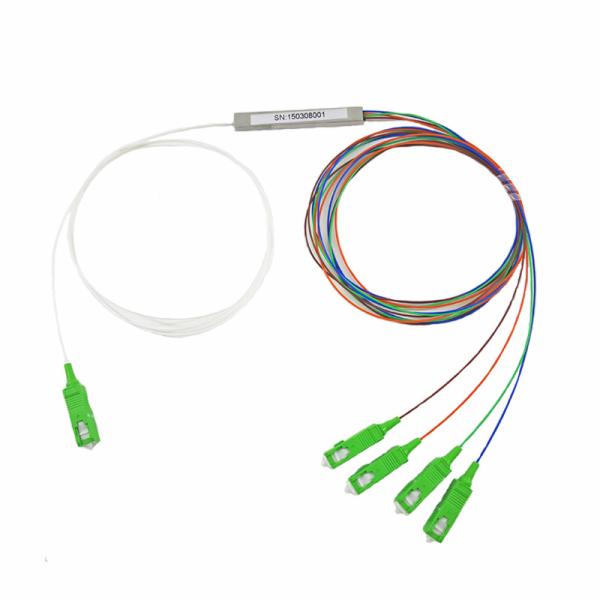 Buy 1xN Or 2xN Fiber PLC Splitter 1x4 For FTTx Solution Simple Easy Connection at wholesale prices