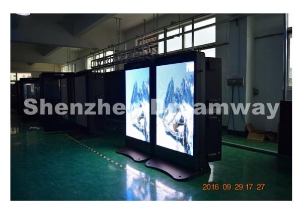 Buy High resolution 5 mm Pixel Pitch LED Ad Player Geo Targeting 3G / GPS / WIFI at wholesale prices