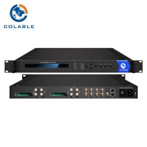 China Satellite Descrambler Integrated Receiver Decoder DVB S2 To IP 4 Tuner Inputs on sale