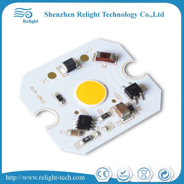 10W 220v / 110v 1050lm DOB LED Module 4000K CCT 4046A With Triac Dimmer