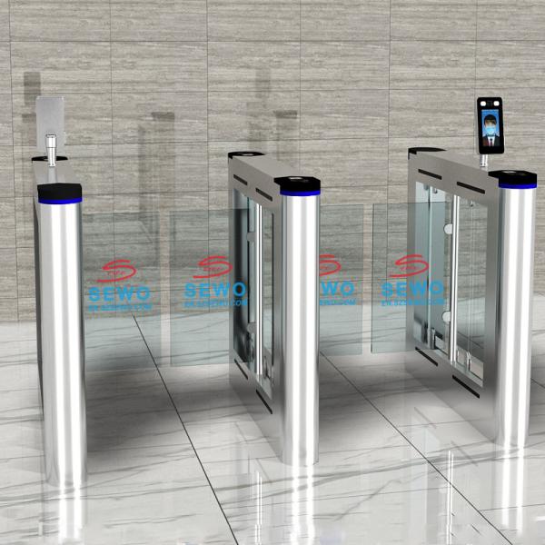 Buy Face Recognition Access Control Turnstile Gate Swing Barrier Speed Gate Turnstile at wholesale prices