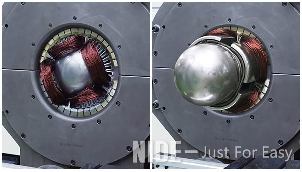 Large Water Pump Stator Winding Inserting Machine