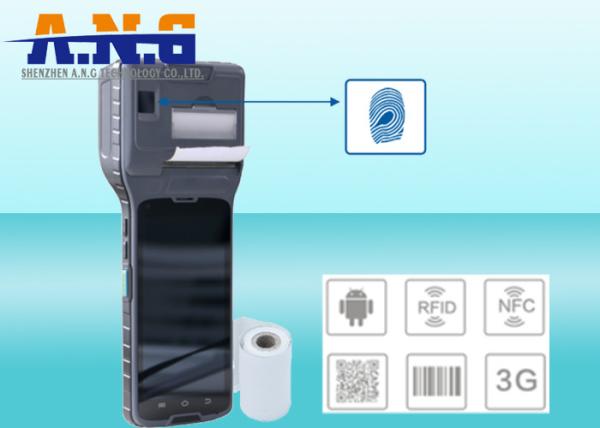 Buy UHF RFID reader 3G android printer terminal with GPS / WIFI / Bluetooth at wholesale prices
