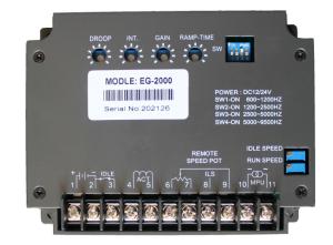 Speed Controller Generator Accessories Control Engine Fast Precise Response To Transient Load Changes