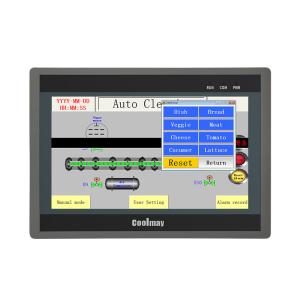 Quality High Processing Speed Integrated HMI PLC RS232 8 Bit Encryption for sale