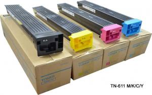 Quality TN 611 Konica Minolta Toner C 6501 / C 6500 / C652 / C 650 For Photo Copies Machine for sale
