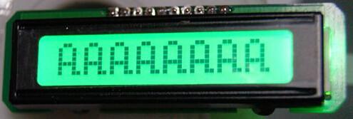 8 Characters X 1 Line Lcd Character Display Modules 0801 COB LCD Module STN Gray