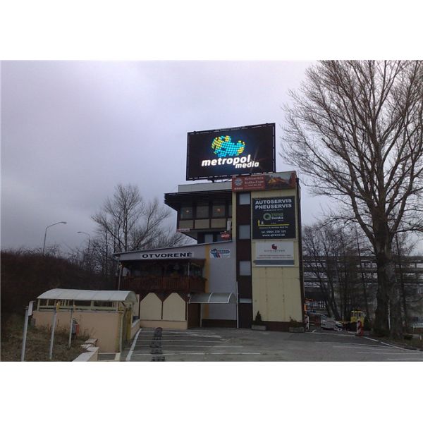 RGB P6 outdoor AVOE LED advertising screens IP65 Waterproof 7000cd/sqm