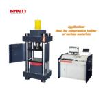 1500KN User Friendly Software Interface Micro Electro Hydraulic Servo Compressio