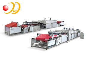 Roll To Roll Screen Printing Machine , Screen Print Press  NWF Series
