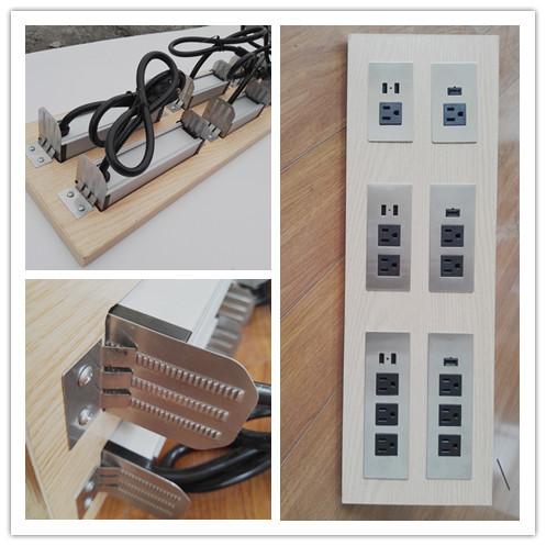 Buy Multifunctional Furniture Power Outlet , Universal AC Desktop Electrical Outlet With USB Port at wholesale prices
