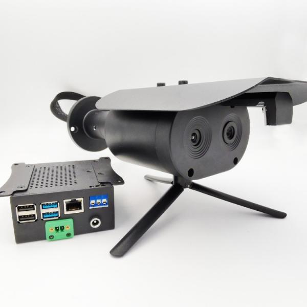 JP008 Elevated Body Temperature Screening Thermal Imaging Camera measuring and
