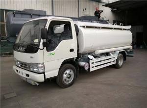 China JAC 5000 Liter Fuel Tank 4x2 Mobile Oil Q235 Fuel Dispenser Truck on sale