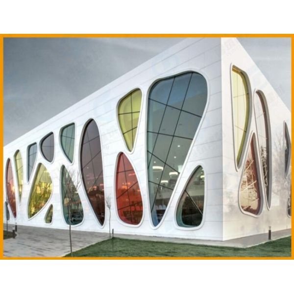 Anti Humidity Perforated Aluminium Facade Plate with Fluorocarbon Coating in 1220*2440 and 1000*2000 Sizes