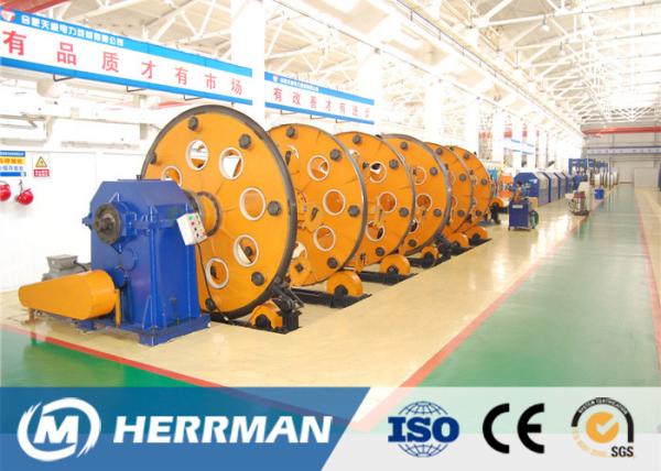 Buy Fully Automatic Electric Wire Machine , Transformer Wire Cable Making Machine Low Noise at wholesale prices