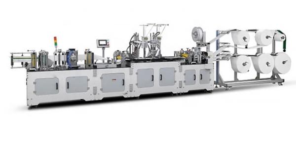 User Friendly KN95 Face Mask Making Machine With Computer PLC Programming