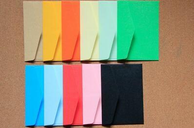Buy paper envelope color paper envelope pearl paper envelope invitation envelope with cards at wholesale prices