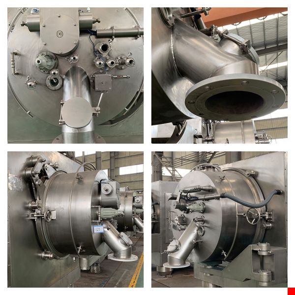 Inverting Continuous Horizontal Siphon Peeler Centrifuge For Starch Concentration