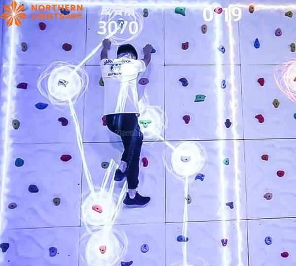 Buy Activate Climb Game Interactive Projection Active Rock Climbing Wall at wholesale prices