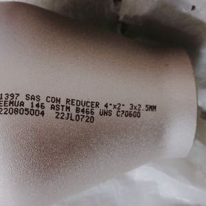 Quality CON Reducer C70600 2x1.5&quot; STD Concentric Eccentric Reducer for sale