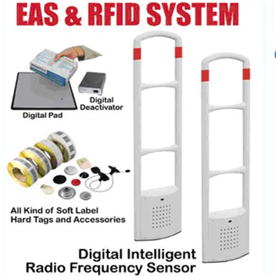 Large Capacity Customized Cloth EAS Soft Label 8.2MHz 58KHz Frequency