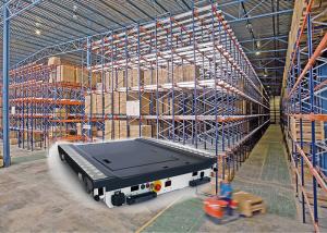 Quality Flexible Operation Pallet Runner System , Warehouse Mobile Shuttle Storage System for sale