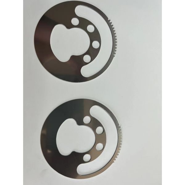 Precision Encoder Disc – Custom Slotted Sensor Plate with Fine Tooth Edge