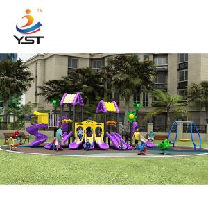 Quality Sandblasting Water Park Playground Equipment Plastic Playground Slide Anti Aging for sale