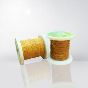 Quality 1mm Triple Insulated Wire Copper Magnet Wire 130c Rated Temperature 1000vrms For Transformer for sale
