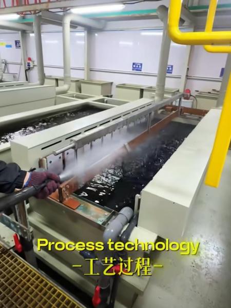 Die Casting Automated Anodizing Line Aluminum Bright Oxidation Surface Treatment
