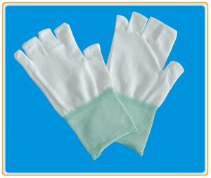 China 13 Gauge Nylon Fingerless Gloves on sale