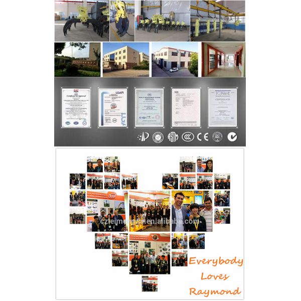 Excavator Rotating Grapple, Hydraulic Grapples Construction Machinery Parts