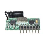433MHz RF Wireless Module Receiver 4 Channel Learning Decoding Remote Control