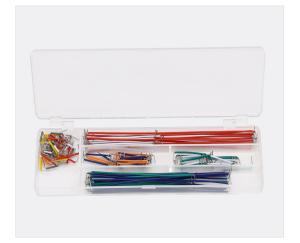 Quality U Shaped Wire Cable Box Breadboard And Wire Kit 140 Pcs / Set Breadboard Jumper Kit for sale