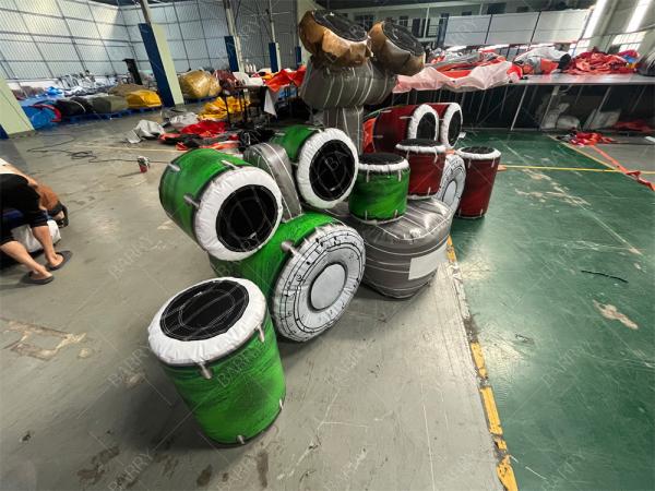 Buy Musical Super Fun Battle Light Beats Inflatable Drum Set With IPS Interactive Inflatable Drums Game Inflatable IPS Drum Kits at wholesale prices