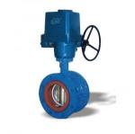 Electric Flanged motorized butterfly valve DN450 With Motor By 230V 50Hz,CI,CAST